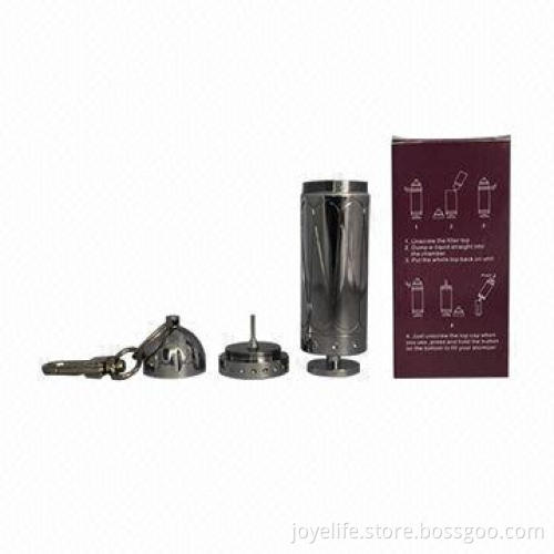 Refilling E-liquid Bottle, 10mL Capacity with Keychain